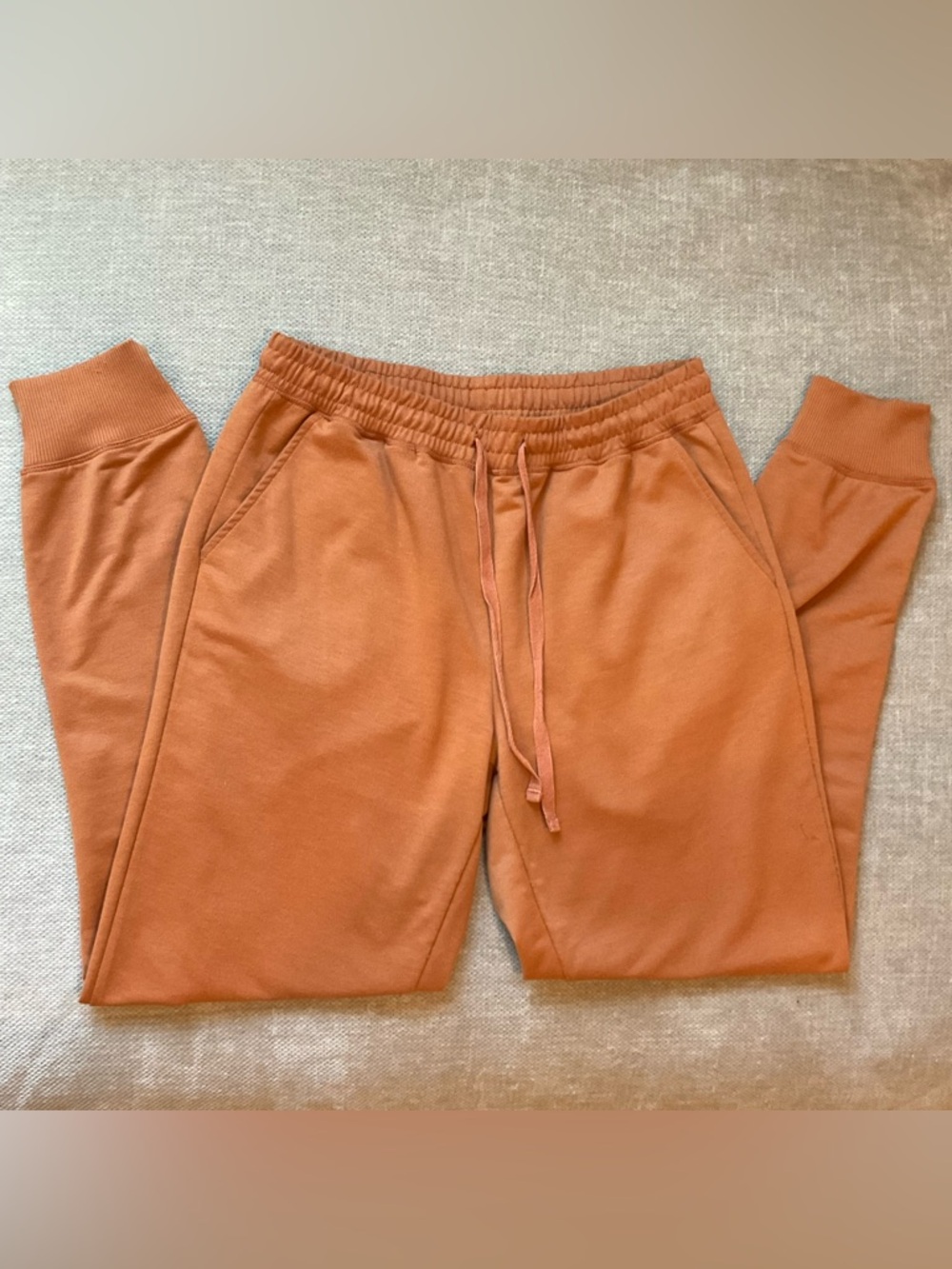 Lularoe Classic Drawstring Sweatpant Joggers in Rust